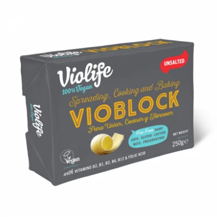 Margarina Vioblock sin Sal Violife 250 gr Margarina Vioblock sin Sal Violife 250 gr