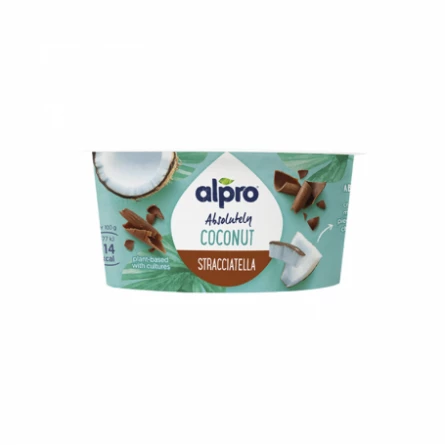 Yogur Vegetal de Coco Stracciatella Alpro 120 gr Yogur Vegetal de Coco Stracciatella Alpro 120 gr