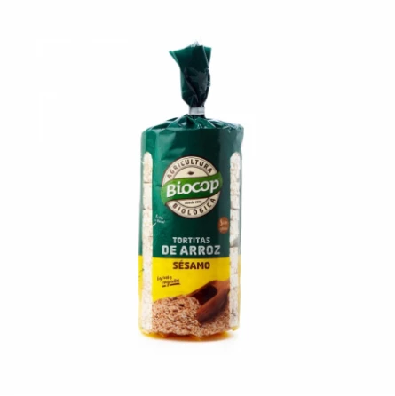 Tortitas de Arroz con Sésamo Biocop 200 gr