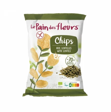 Chips de Lentejas Le Pain Des Fleurs 50 gr