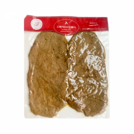 Bistec Vegano Compasión 2x120 gr