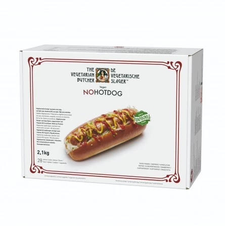 NoHotDog Horeca The Vegetarian Butcher 28x75 gr