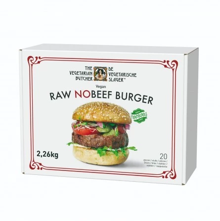 Hamburguesa Cruda NoTernera Horeca The Vegetarian Butcher 20X113 gr