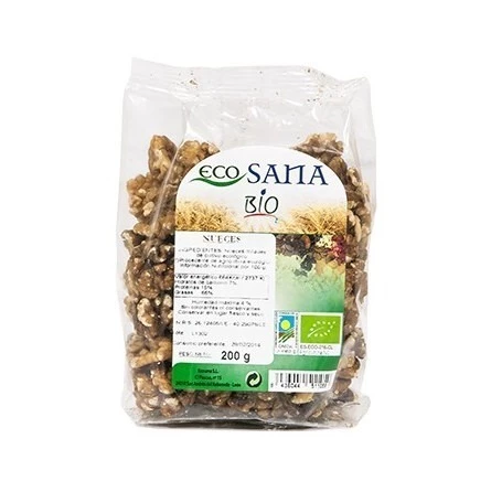 Nueces Ecológicas Peladas en Mitad Drasanvi 200 gr