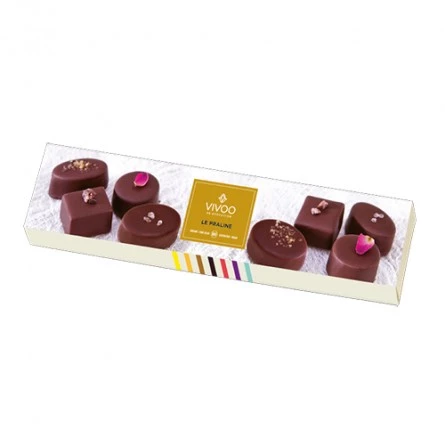 Bombones Rellenos de Praliné Sin Gluten Bio Vivani (8 udsx10 gr)