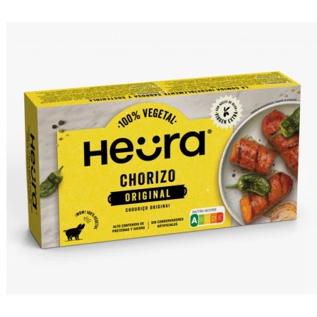 Chorizo Heura 4 uds 216 gr