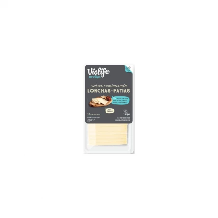 Queso en lonchas semicurado Violife 200 g