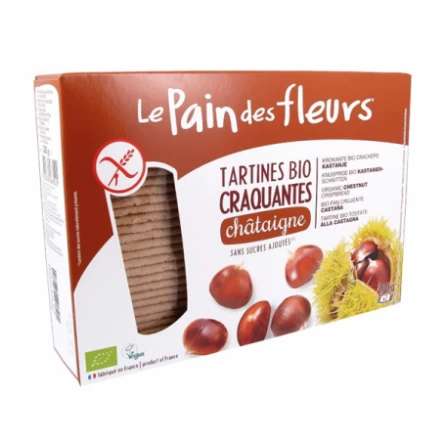 Cracker de Castaña Le Pain Des Fleurs 300 gr