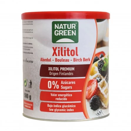 Azúcar de Abedul Xilitol NaturGreen 500 gr