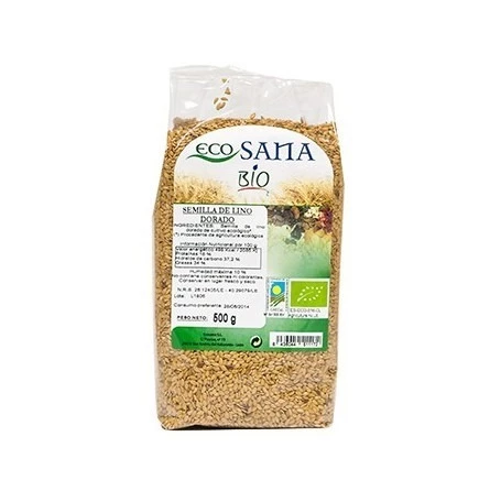 Semillas de Lino Dorado Ecológicas Bio Ecosana 500 gr