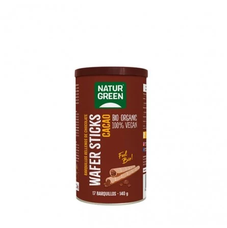 Rollitos Crujientes de Cacao Bio Naturgreen 140 gr