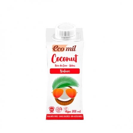 Ecomil Bebida De Coco Nature Bio NaturGreen 200 ml