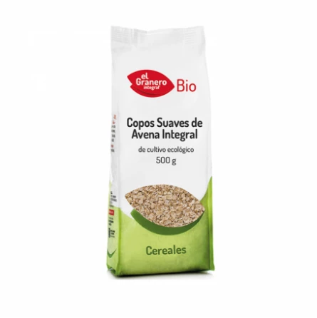 Copos Suaves de Avena Integral Bio El Granero Integral 500 gr