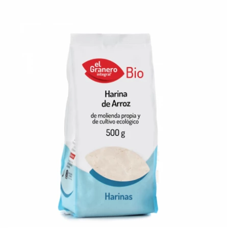 Harina de Arroz Bio El Granero Integral 500 gr