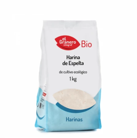 Harina de Trigo Espelta Bio El Granero Integral 1 Kg