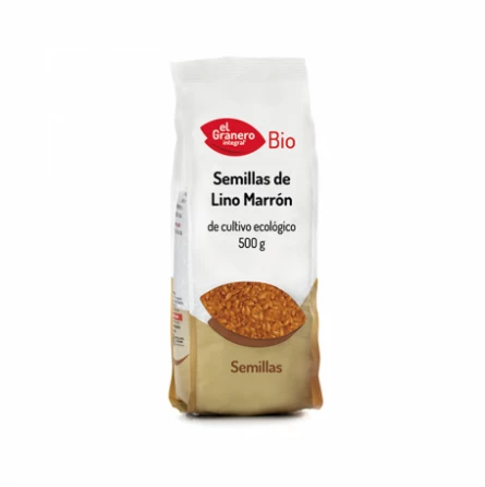 Semillas de Lino Marrón Bio El Granero Integral 500 gr