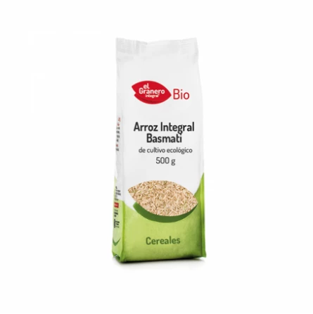 Arroz Integral Basmati Bio El Granero Integral 500 kg Arroz Integral Basmati Bio El Granero Integral 500 kg