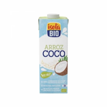 Bebida de Arroz y Coco Bio Isola Bio 1 l