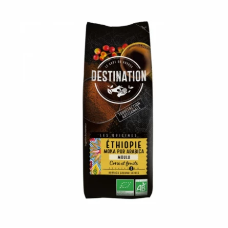 Café Molido Etiopía Moka 100% Arábica Bio Destination 250 gr