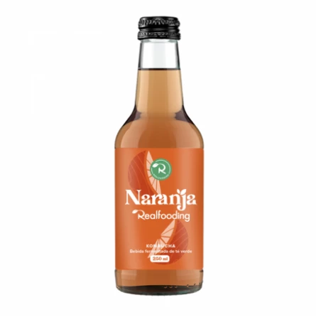 Kombucha Naranja Bio Realfooding 250 ml Kombucha Naranja Bio Realfooding 250 ml