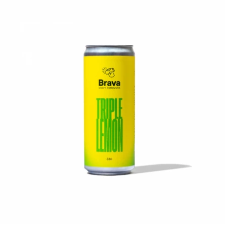 Brava Kombucha Triple Lemon 250 ml