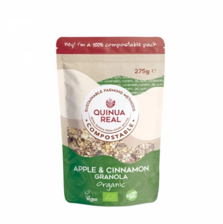 Cereales Granola de Manzana y Canela Quinua Real 275 gr