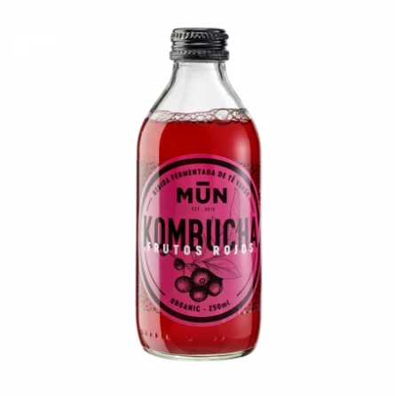 Kombucha de Frutos Rojos Mun Kombucha 250 ml Kombucha de Frutos Rojos Mun Kombucha 250 ml