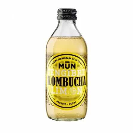 Kombucha Jengibre y Limón Mun Kombucha 250 ml