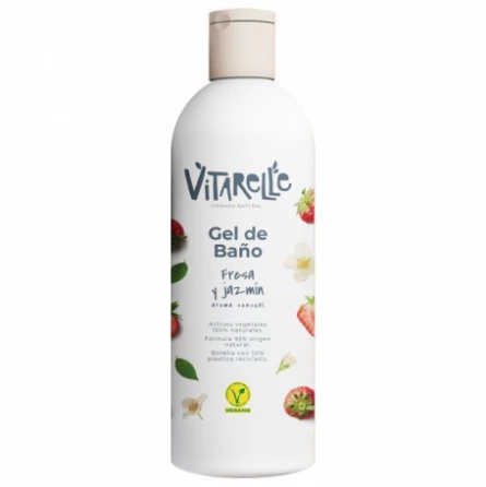 Gel de Baño Fresa y Jazmín Vitarelle 750 ml