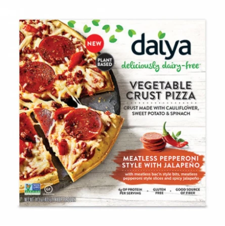 Pizza Vegetal de Pepperoni y Jalapeños Daiya 400 gr Pizza Vegetal de Pepperoni y Jalapeños Daiya 400 gr
