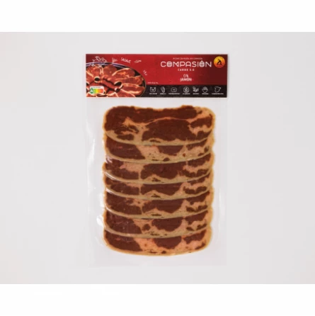 Jamón Serrano Vegano Curado Compasión 90 gr Jamón Serrano Vegano Curado Compasión 90 gr