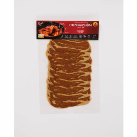 Bacon Vegano Ahumado Lonchas Compasión 160 gr