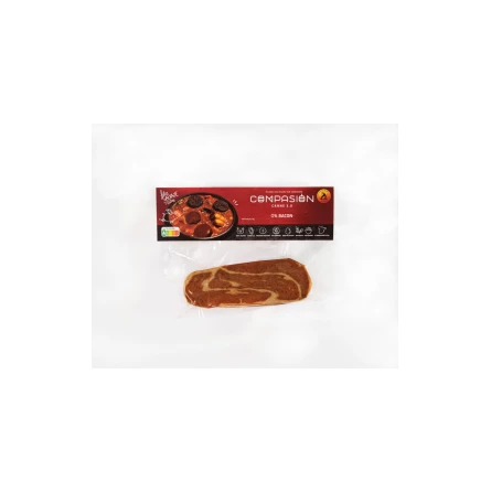 Bacon Vegano Ahumado Bloque Compasión 300 gr