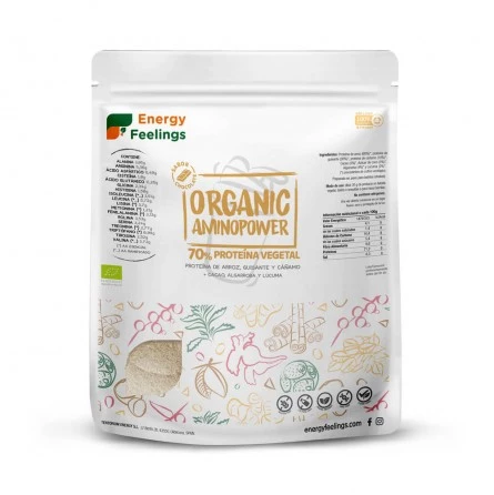 Organic Amino Power 70% Cacao Energy Feelings ECO 1 kg Organic Amino Power 70% Cacao Energy Feelings ECO 1 kg