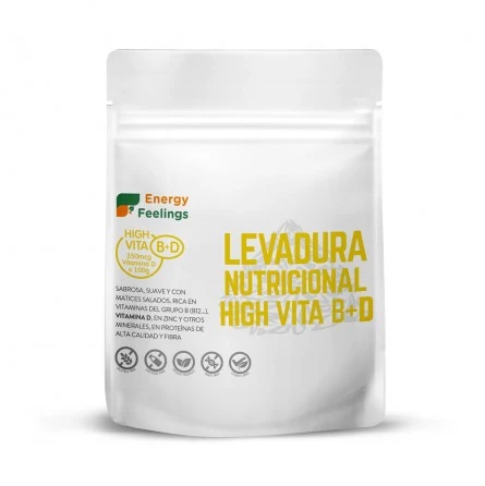Levadura Nutricional con Vitamina B+D Energy Feelings 75 gr | 1Kg