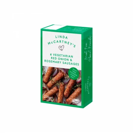 Salchichas Veganas Cebolla Roja y Romero Linda McCartney 6 uds Salchichas Veganas Cebolla Roja y Romero Linda McCartney 6 uds