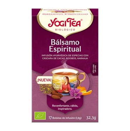 Infusión Bálsamo Espiritual Bio Yogi Tea 17 bolsitas