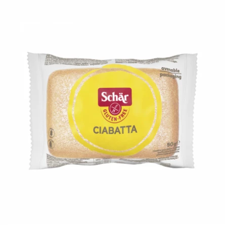 Pan Ciabatta Bake Sin Gluten 50 gr Schär