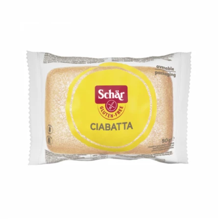 Pan Ciabatta Bake Sin Gluten 50 gr Schär Pan Ciabatta Bake Sin Gluten 50 gr Schär