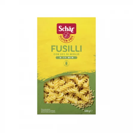 Espirales Fusilli Sin Gluten 500 gr Schär