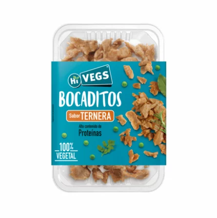 Bocaditos de Ternera Vegano Hi Vegs 180 gr